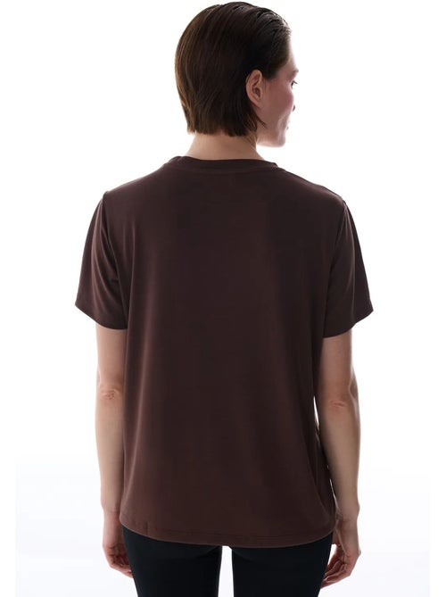 T-shirt feminino gola redonda penti - Kiabi T-shirt feminino gola redonda penti - Kiabi