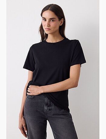 T-shirt fit feminino gola redonda regular penti