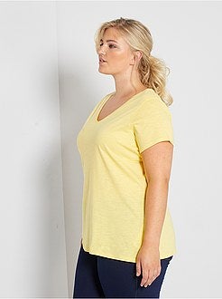 T-shirt flamejada de conceção ecológica - Kiabi