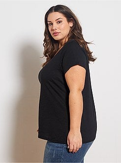 T-shirt flamejada de conceção ecológica - Kiabi