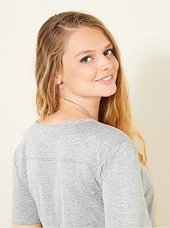 T-shirt fluida 'A&K Classics' - Kiabi