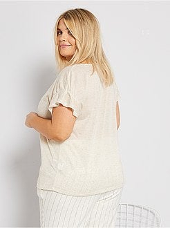 T-shirt fluida - Kiabi