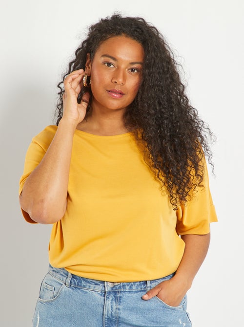 T-shirt fluida e suave - Kiabi