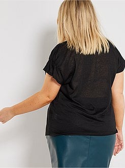 T-shirt fluida - Kiabi