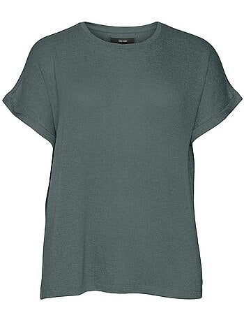 T-shirt Fluida Verde para Mulher Vero Moda Brianna