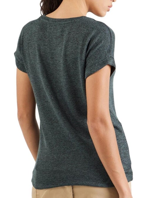 T-shirt Fluida Verde para Mulher Vero Moda Brianna - Kiabi T-shirt Fluida Verde para Mulher Vero Moda Brianna - Kiabi