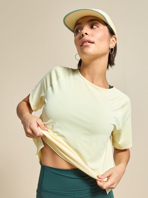 T-shirt fluído com abertura nas costas - (ekstract) - Kiabi