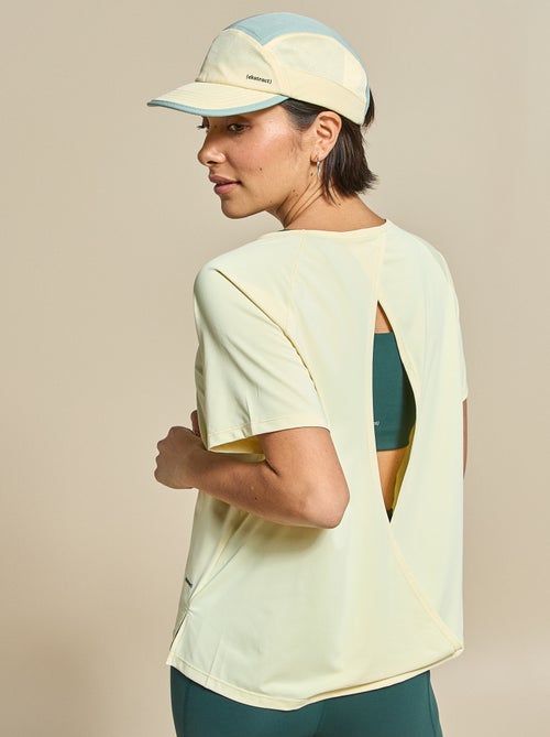 T-shirt fluído com abertura nas costas - (ekstract) - Kiabi