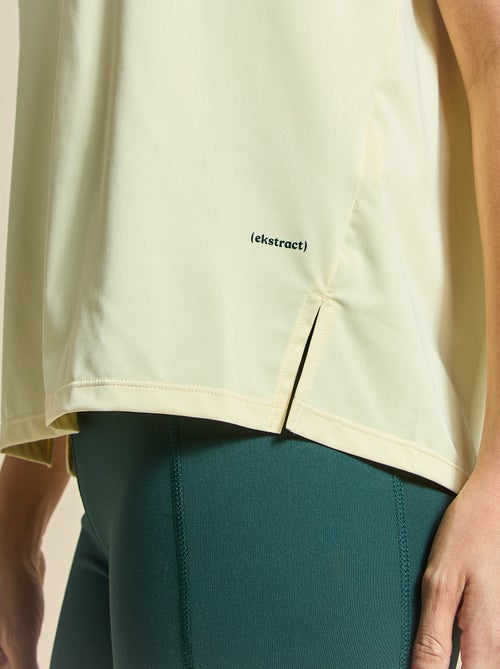 T-shirt fluído com abertura nas costas - (ekstract) - Kiabi