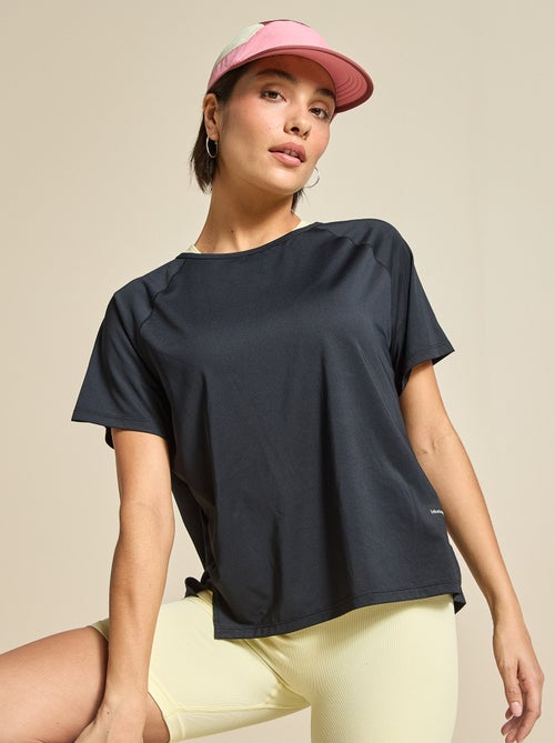 T-shirt fluído com abertura nas costas - (ekstract) - Kiabi