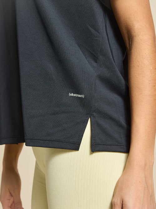 T-shirt fluído com abertura nas costas - (ekstract) - Kiabi