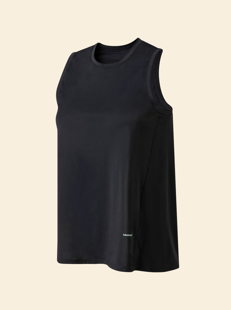 T-shirt fluído com abertura nas costas - (ekstract) Preto - Kiabi