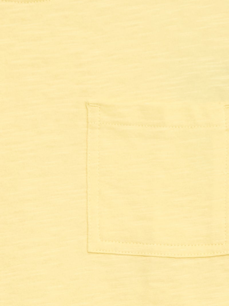 T-shirt folgado Amarelo - Kiabi
