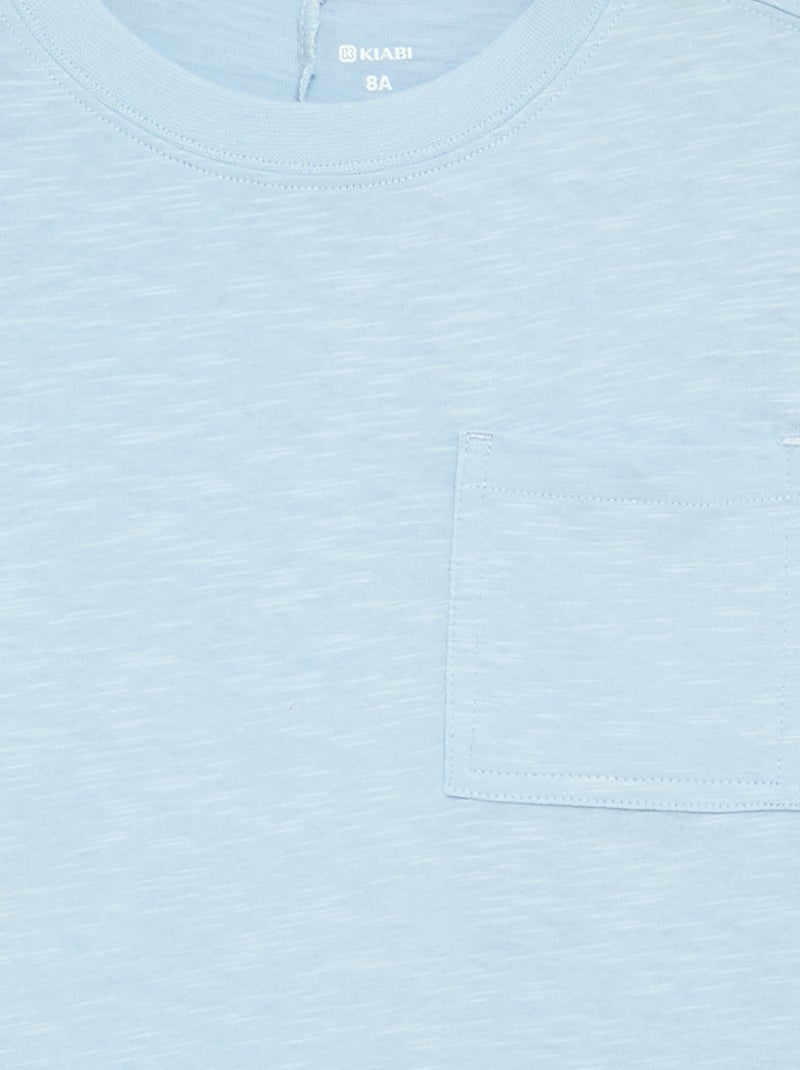 T-shirt folgado Azul - Kiabi