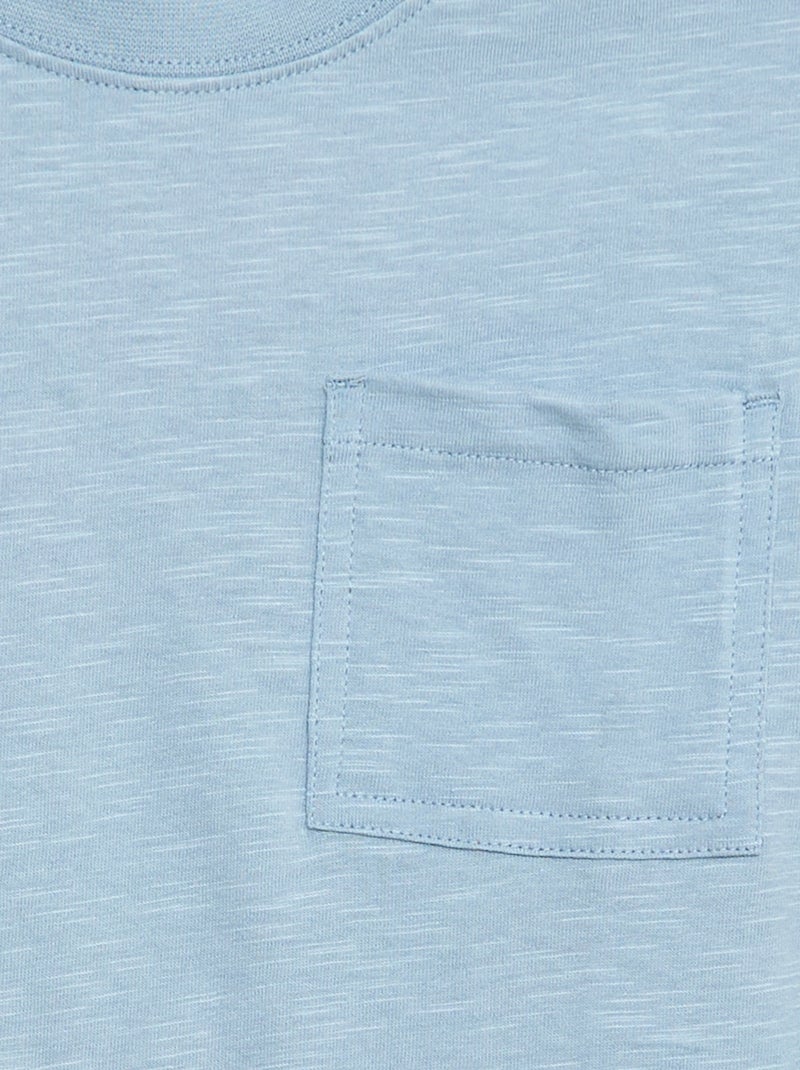 T-shirt folgado Azul - Kiabi