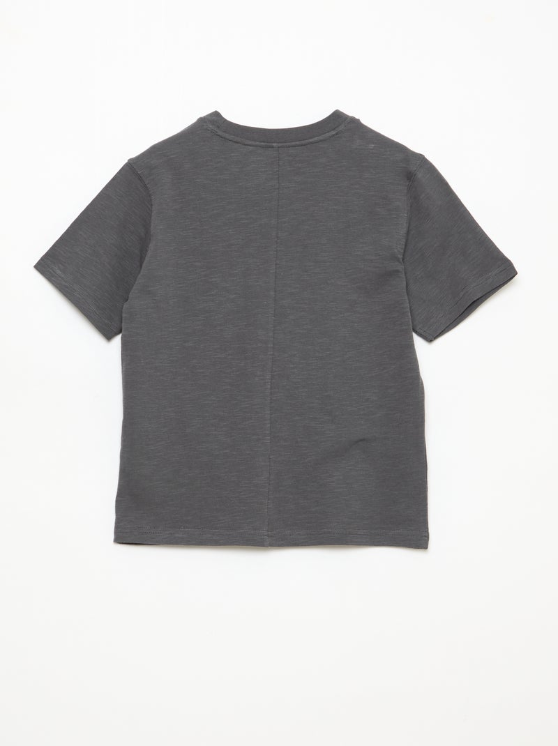 T-shirt folgado Cinza - Kiabi