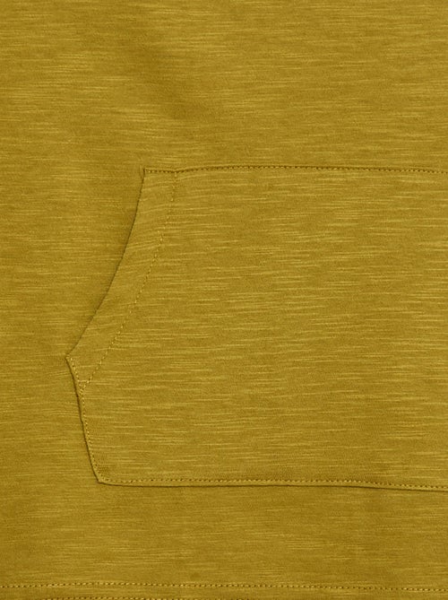 T-shirt folgado com bolso canguru - Kiabi