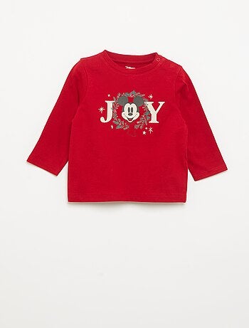 T-shirt folgado de manga comprida 'Disney' 'Stitch'
