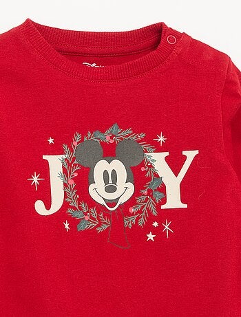 T-shirt folgado de manga comprida 'Disney' 'Stitch'