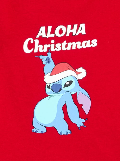 T-shirt folgado de manga comprida 'Disney' 'Stitch' - Kiabi