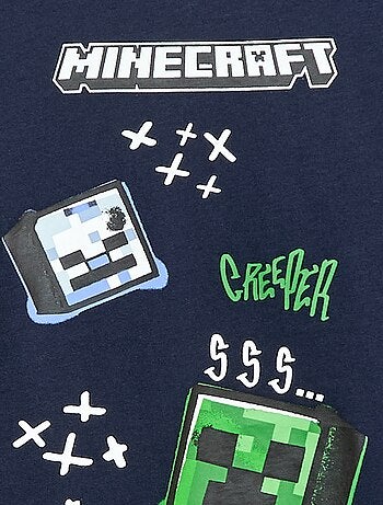 T-shirt folgado 'Minecraft'