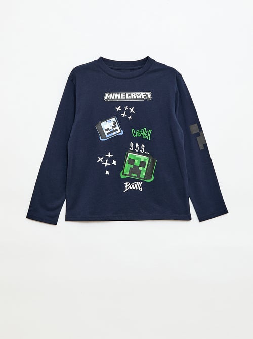 T-shirt folgado 'Minecraft' - Kiabi