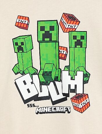 T-shirt folgado 'Minecraft'