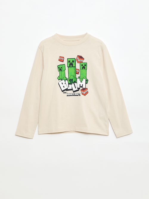 T-shirt folgado 'Minecraft' - Kiabi