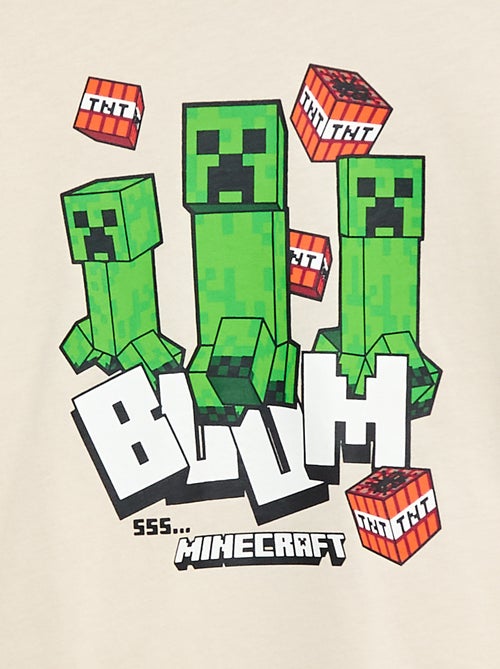 T-shirt folgado 'Minecraft' - Kiabi