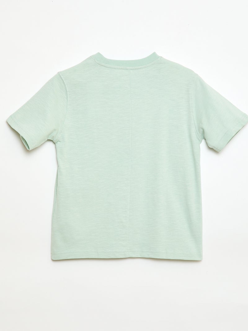 T-shirt folgado Verde - Kiabi