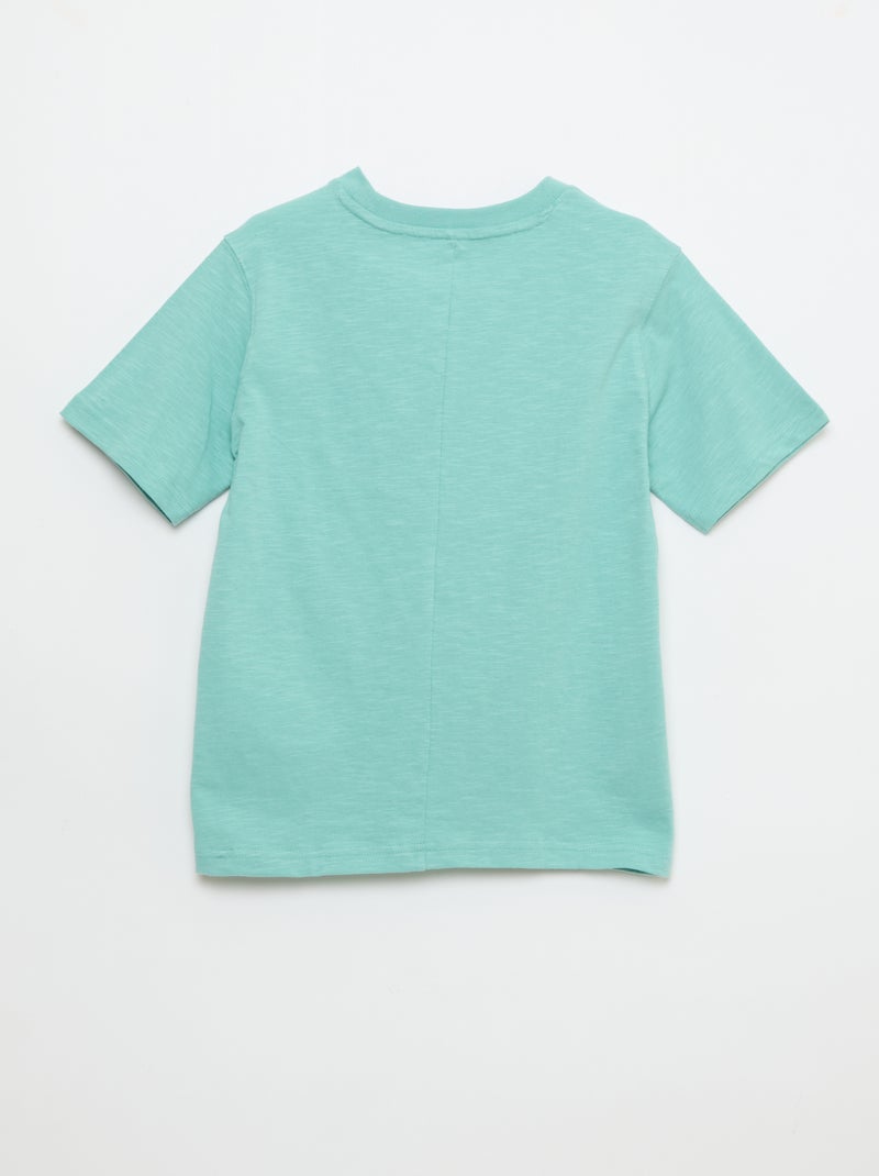T-shirt folgado Verde - Kiabi