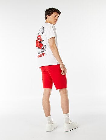 T-shirt 'Football US' 'Kansas City' manga curta