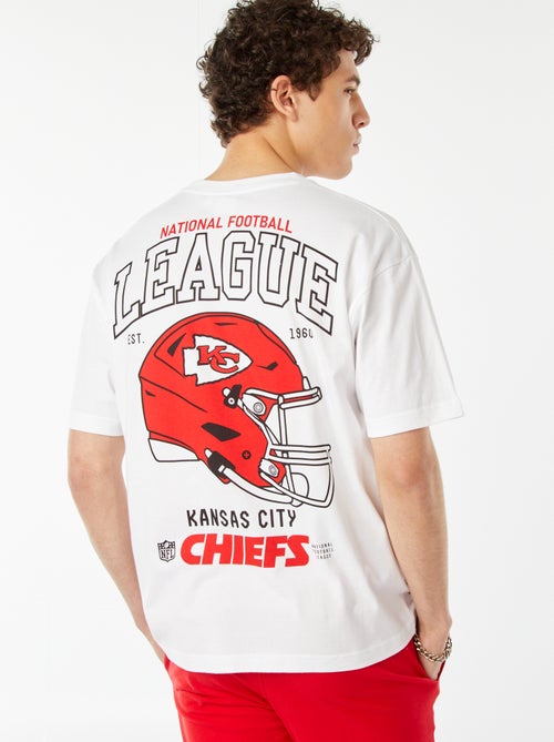 T-shirt 'Football US' 'Kansas City' manga curta - Kiabi