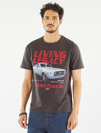 T-shirt 'Ford Mustang' de manga curta