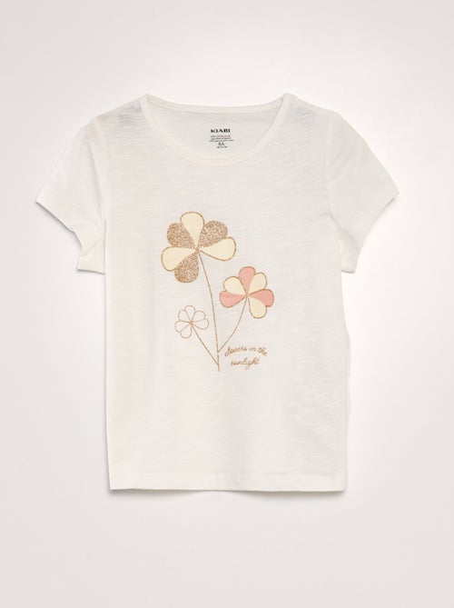 T-shirt forma boxy - Kiabi