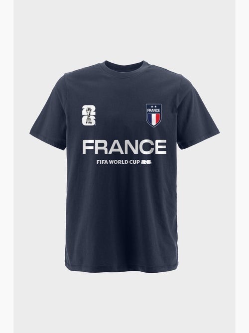 T-shirt france homem azul-marinho | licença oficial fifa world cup 2026 - Kiabi T-shirt france homem azul-marinho | licença oficial fifa world cup 2026 - Kiabi