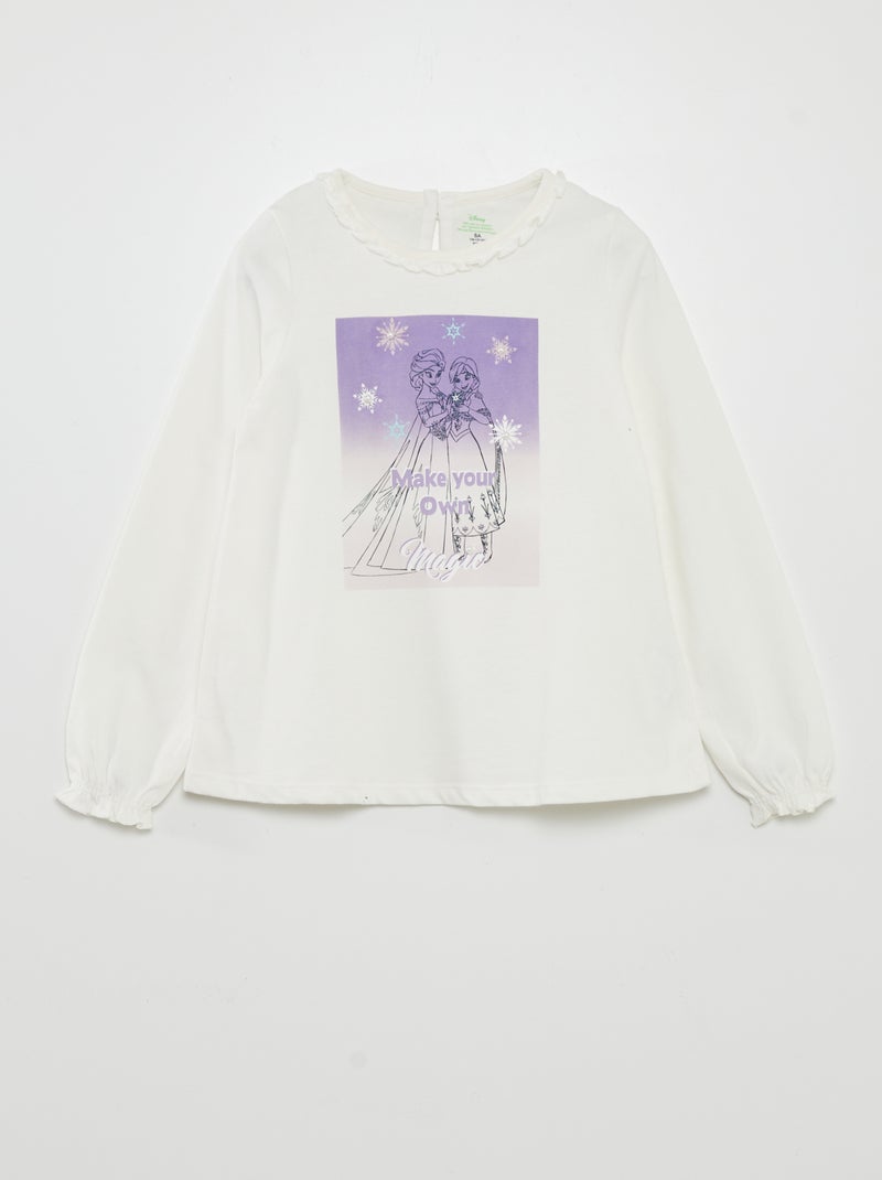 T-shirt 'Frozen' BEGE - Kiabi