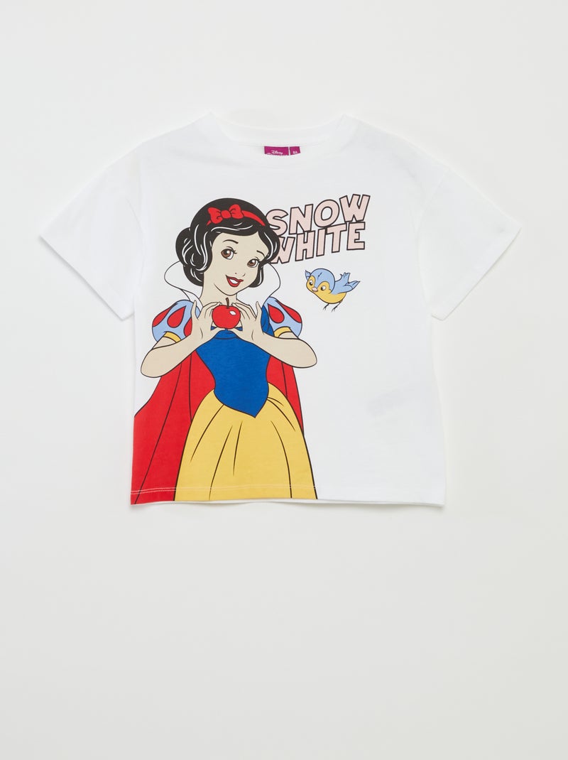 T-shirt 'Frozen' 'Disney' BRANCO - Kiabi