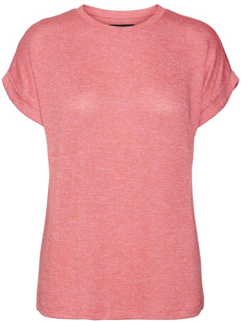 T-shirt Fuchsia para Mulher Vero Moda Brianna 10291353 Rosa - Kiabi