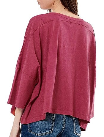 T-shirt Fúcsia Kaporal LEXI para Mulher