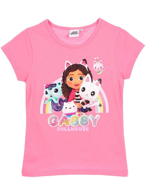 T-shirt gabby's dollhouse menina | licença oficial - Kiabi T-shirt gabby's dollhouse menina | licença oficial - Kiabi
