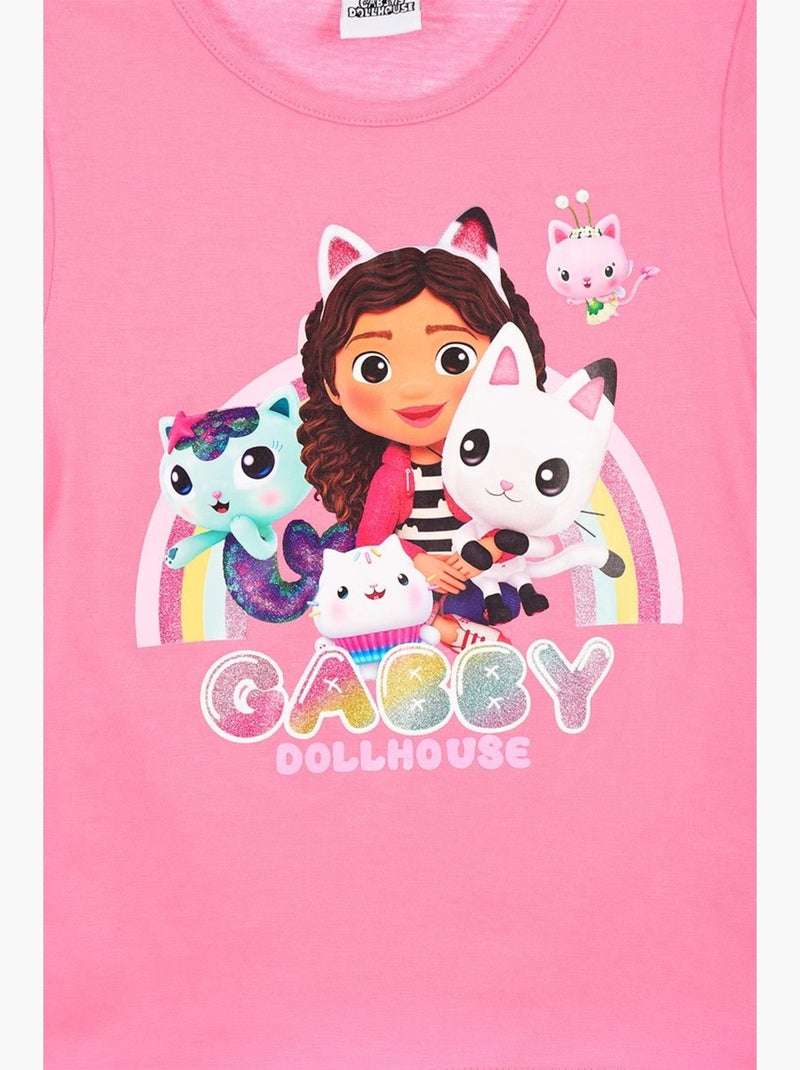 T-shirt gabby's dollhouse menina | licença oficial Rosa - Kiabi