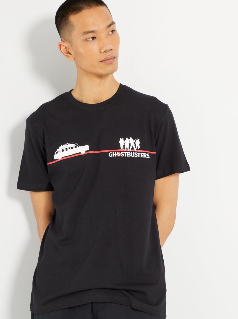 T-shirt 'Ghostbusters' Preto - Kiabi