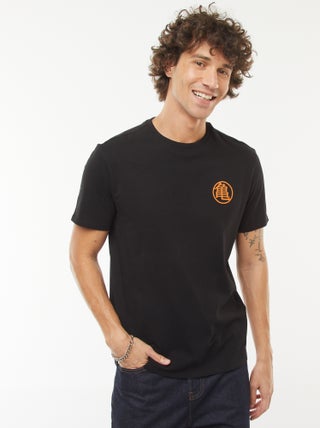 T-shirt 'Goku' 'Dragon Ball Z' de manga curta