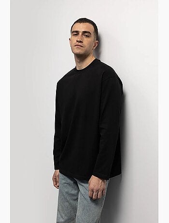 T-shirt gola redonda manga comprida giesto