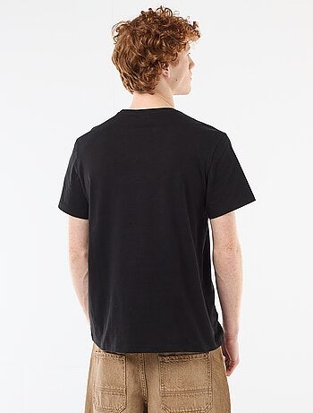 T-shirt 'Gorillaz' em algodão liso