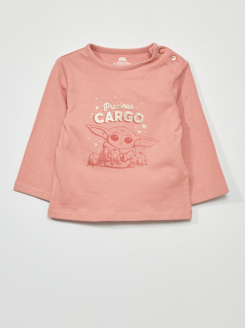 T-shirt 'Grogu' 'Star Wars' ROSA - Kiabi
