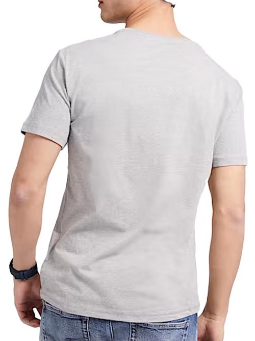 T-shirt guess blurry cinzenta para homem - Kiabi