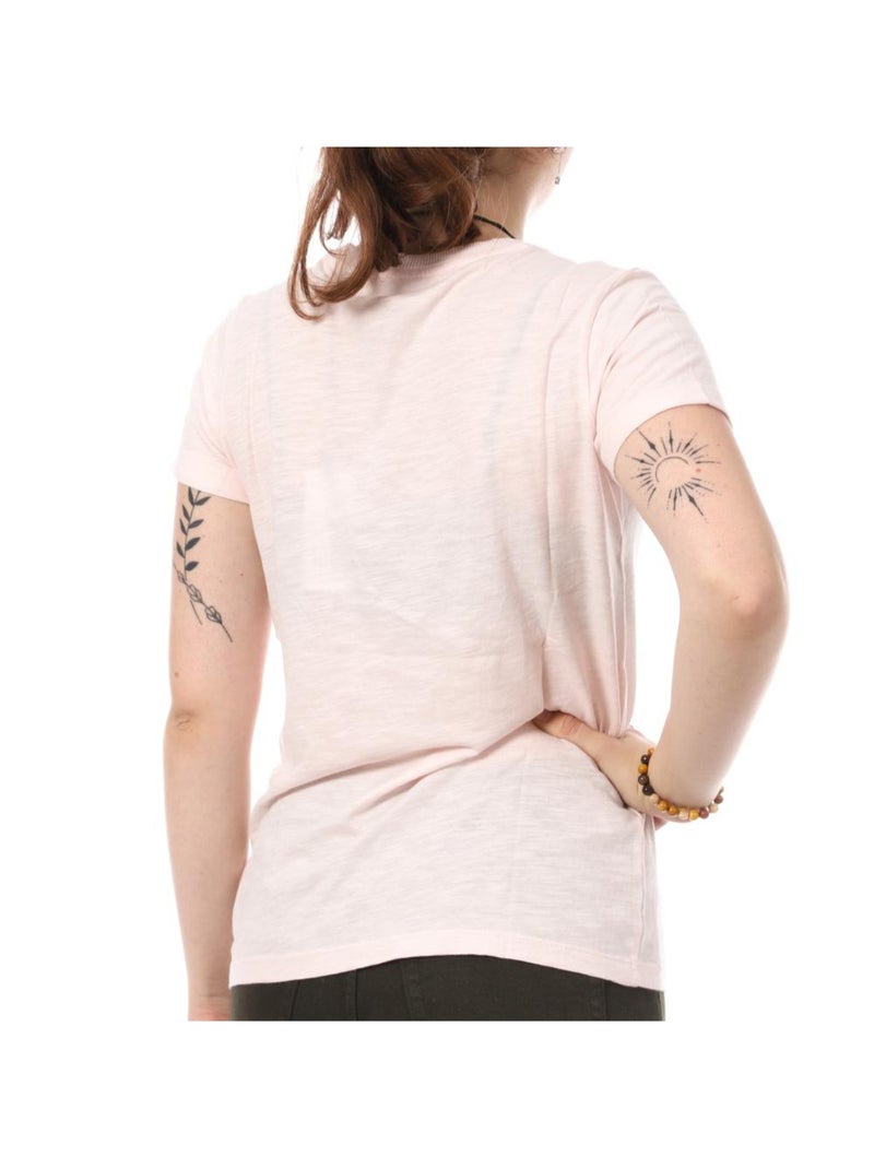 T-shirt Guess College Rosa para Mulher Rosa - Kiabi