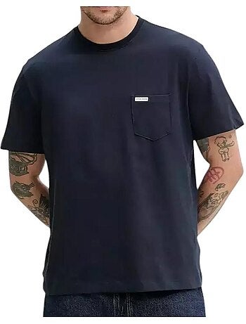 T-shirt guess marine para homem m5ri74k8fq4